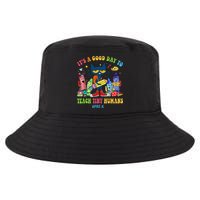 It's A Good Day To Teach Tiny Humans PreK Cat Teacher Lover Cool Comfort Performance Bucket Hat