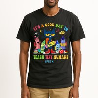 It's A Good Day To Teach Tiny Humans PreK Cat Teacher Lover Tall T-Shirt