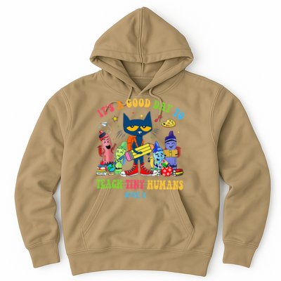 It's A Good Day To Teach Tiny Humans PreK Cat Teacher Lover Hoodie