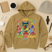 It's A Good Day To Teach Tiny Humans PreK Cat Teacher Lover Hoodie