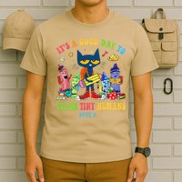 It's A Good Day To Teach Tiny Humans PreK Cat Teacher Lover T-Shirt