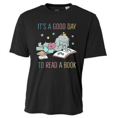 ItS A Good Day To Read A Book Cooling Performance Crew T-Shirt