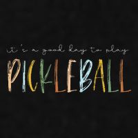 It's A Good Days To Play Pickleball Dink Player Pickleball Ladies PosiCharge Tri-Blend Wicking Tank