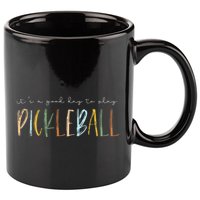 It's A Good Days To Play Pickleball Dink Player Pickleball 11oz C Handle Ceramic Mug