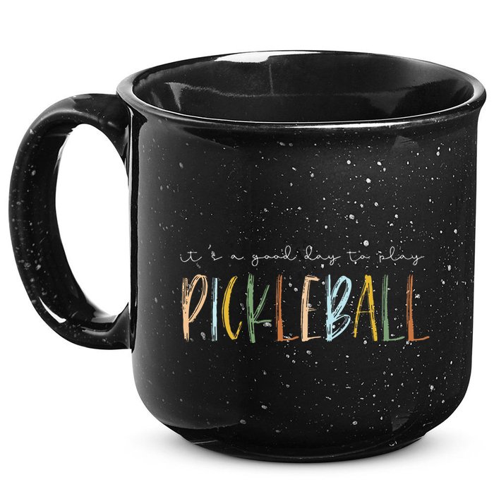 It's A Good Days To Play Pickleball Dink Player Pickleball 15oz Campfire Ceramic Mug