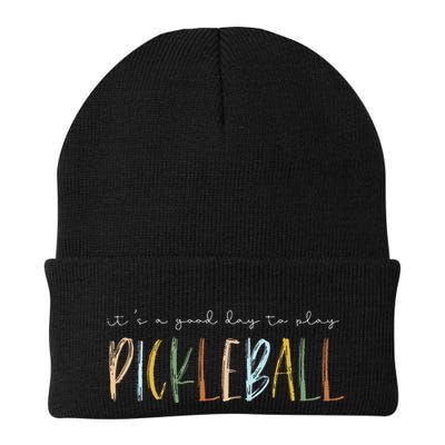 It's A Good Days To Play Pickleball Dink Player Pickleball Beanie