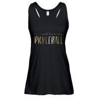 It's A Good Days To Play Pickleball Dink Player Pickleball Ladies Essential Flowy Tank