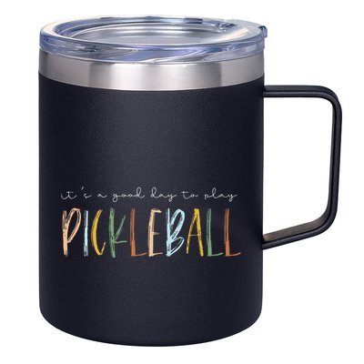 It's A Good Days To Play Pickleball Dink Player Pickleball 12oz Stainless Steel Coffee Mug