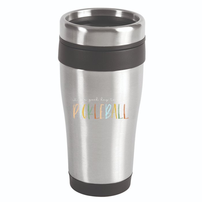 It's A Good Days To Play Pickleball Dink Player Pickleball 16oz Travel Tumbler