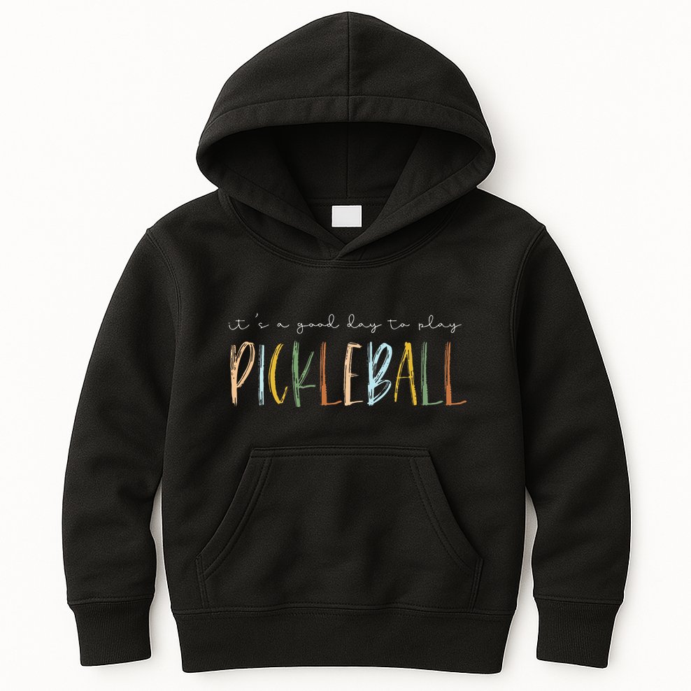 It's A Good Days To Play Pickleball Dink Player Pickleball Kids Hoodie