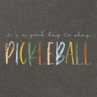 It's A Good Days To Play Pickleball Dink Player Pickleball Cotton Canvas Backpack