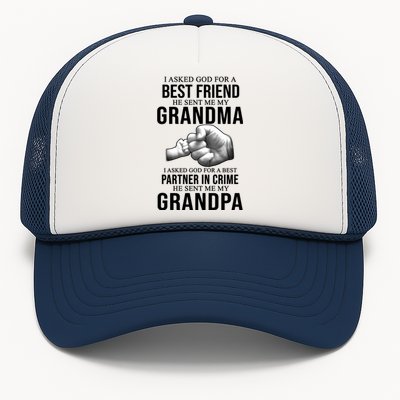 I Asked God For A Best Friend He Sent Me My Grandma Trucker Hat