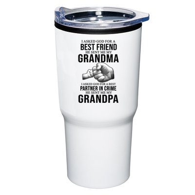I Asked God For A Best Friend He Sent Me My Grandma Tumbler