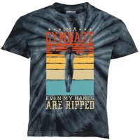 IM A Gymnast Even My Hands Are Ripped Gymnastic Kids Tie-Dye T-Shirt