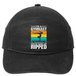 IM A Gymnast Even My Hands Are Ripped 7-Panel Snapback Hat