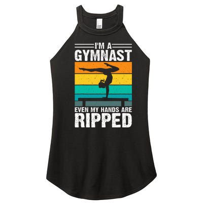 IM A Gymnast Even My Hands Are Ripped Women’s Perfect Tri Rocker Tank