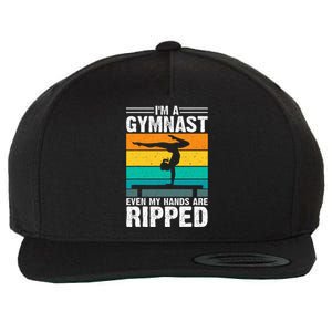 IM A Gymnast Even My Hands Are Ripped Wool Snapback Cap