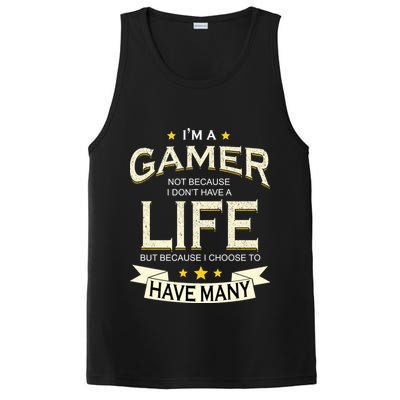 I'm A Gamer Not Because I Don't Have A Life But I Have Many PosiCharge Competitor Tank