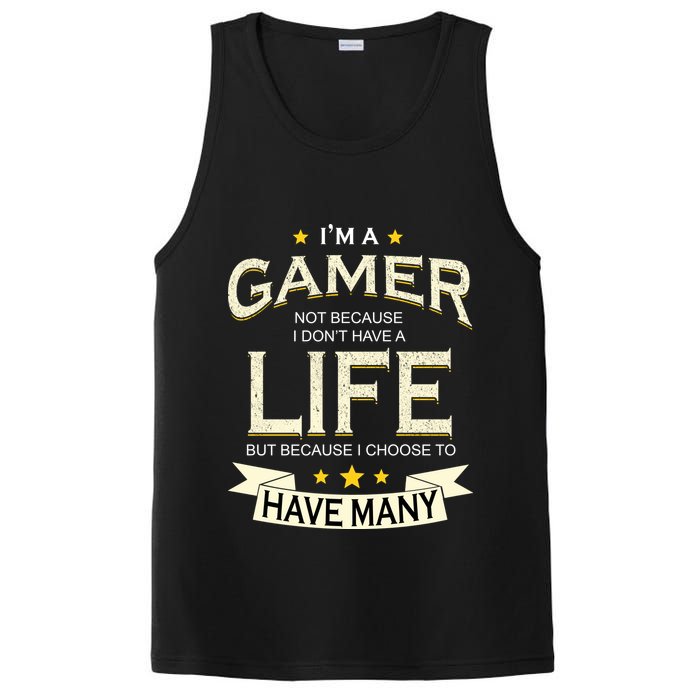 I'm A Gamer Not Because I Don't Have A Life But I Have Many PosiCharge Competitor Tank