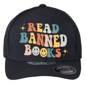 It's A Good Day To Read Banned Books Retro Literature Poet Gift Flexfit Unipanel Trucker Cap