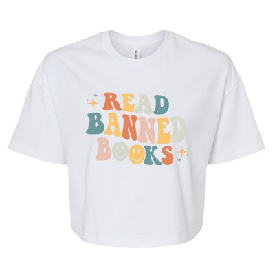 It's A Good Day To Read Banned Books Retro Literature Poet Gift Bella+Canvas Jersey Crop Tee