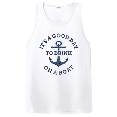 ItS A Good Day To Drink On A Boat Lake Day Drinking PosiCharge Competitor Tank