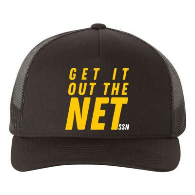 Iowa Apparel Get It Out The Net Ssn Yupoong Adult 5-Panel Trucker Hat