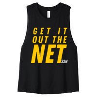 Iowa Apparel Get It Out The Net Ssn Women's Racerback Cropped Tank