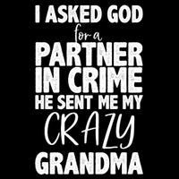 Crazy Grandma Partner In Crime City Backpack