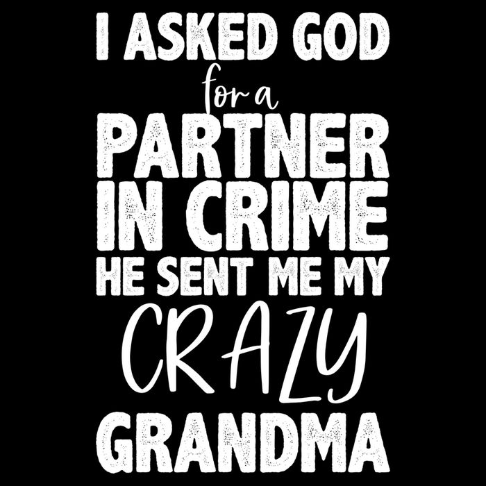 Crazy Grandma Partner In Crime City Backpack