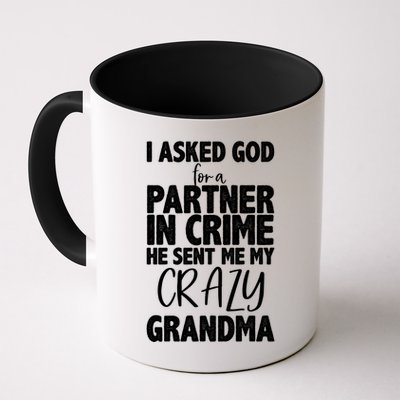 Crazy Grandma Partner In Crime Mug