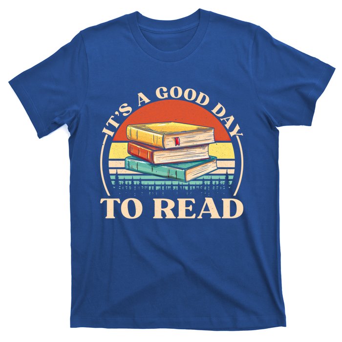 It's A Good Day To Read Tee Retro Book Lover Gift T-Shirt