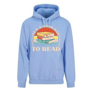 It's A Good Day To Read Tee Retro Book Lover Gift Unisex Surf Hoodie