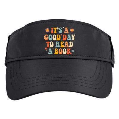 It’s a Good Day to Read a Book Lovers Library Reading  Adult Drive Performance Visor