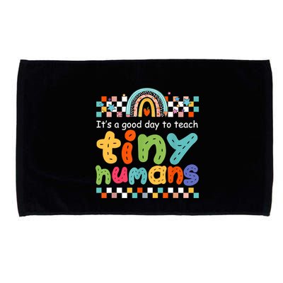 It's A Good Day To Teach Tiny Humans Teacher Teaching School Microfiber Hand Towel
