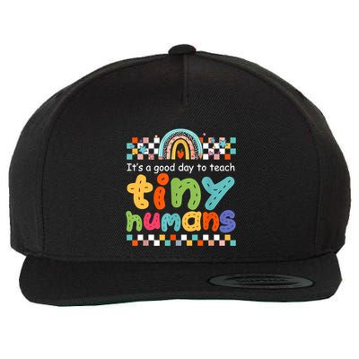 It's A Good Day To Teach Tiny Humans Teacher Teaching School Wool Snapback Cap
