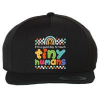 It's A Good Day To Teach Tiny Humans Teacher Teaching School Wool Snapback Cap