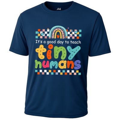 It's A Good Day To Teach Tiny Humans Teacher Teaching School Performance Shirt