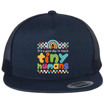 It's A Good Day To Teach Tiny Humans Teacher Teaching School Flatbill Hat