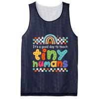 It's A Good Day To Teach Tiny Humans Teacher Teaching School Mesh Reversible Basketball Jersey Tank