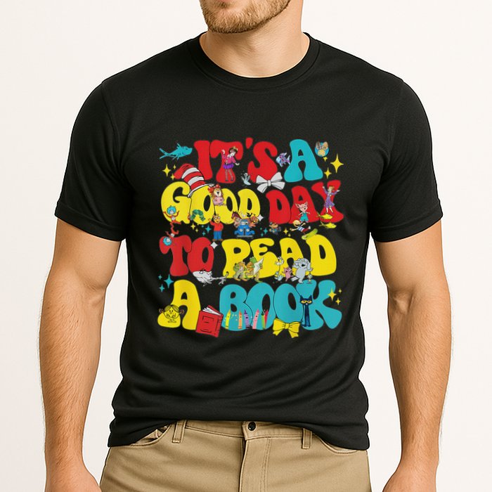 Its A Good Day To Read Book Across America Performance Shirt