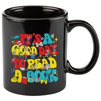 Its A Good Day To Read Book Across America 11oz C Handle Ceramic Mug
