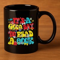 Its A Good Day To Read Book Across America 11oz C Handle Ceramic Mug
