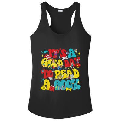 Its A Good Day To Read Book Across America Ladies PosiCharge Competitor Racerback Tank