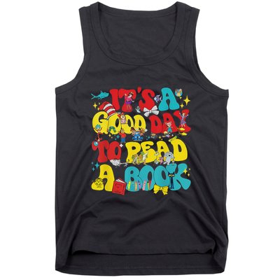 Its A Good Day To Read Book Across America Tank Top
