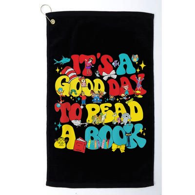 Its A Good Day To Read Book Across America Golf Towel