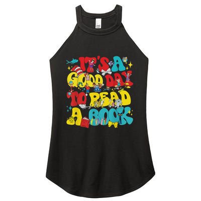 Its A Good Day To Read Book Across America Women's Perfect Tri Rocker Tank