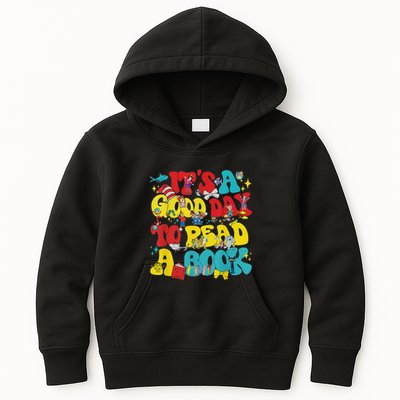Its A Good Day To Read Book Across America Kids Hoodie