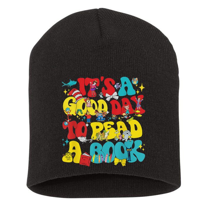 Its A Good Day To Read Book Across America Short Acrylic Beanie