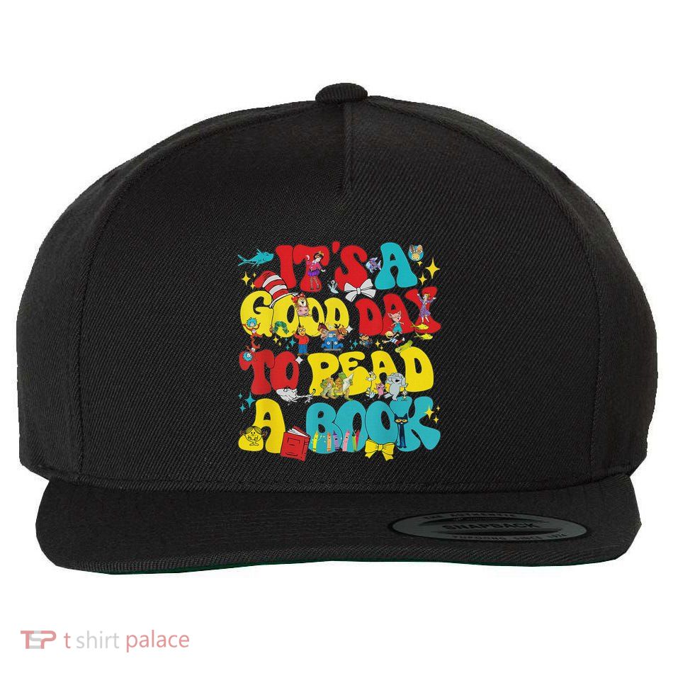 Its A Good Day To Read Book Across America Wool Snapback Cap